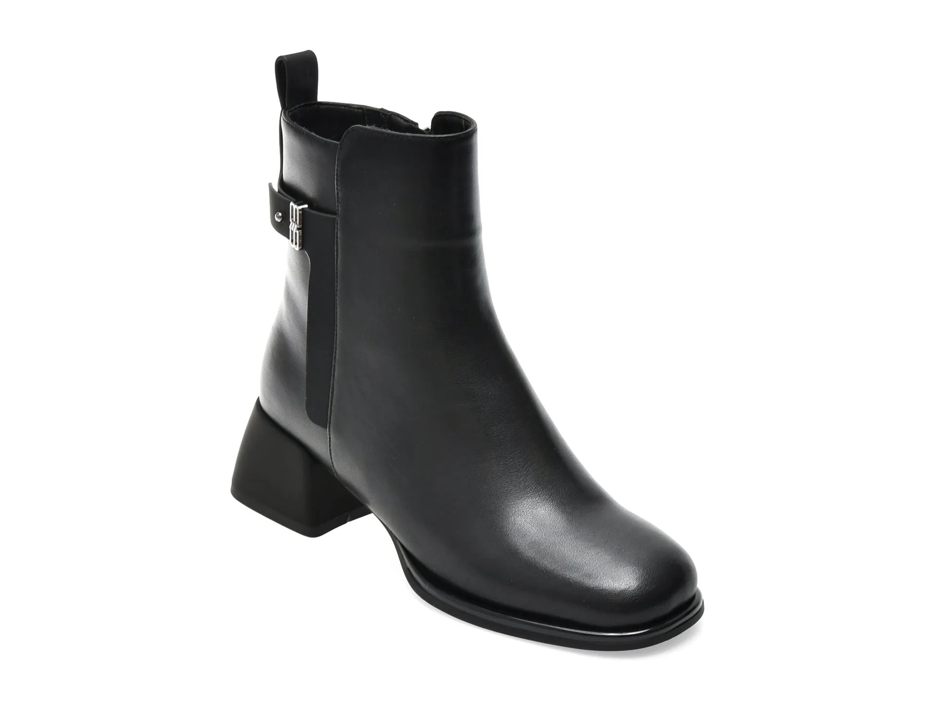 Ghete ALDO negre, 6A752, din piele naturala 1 Ghete ALDO negre