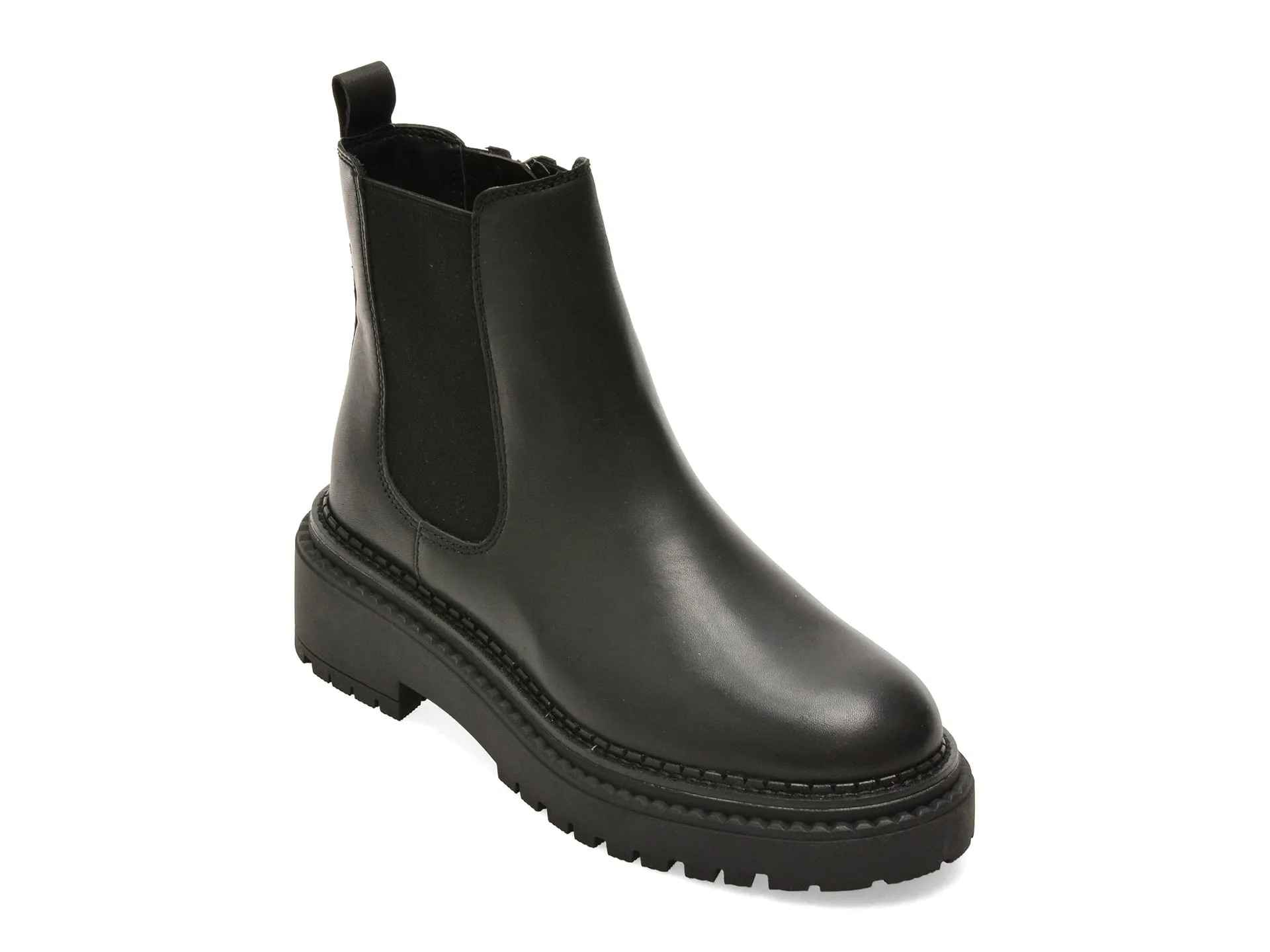 Ghete ALDO negre, BESTINA 001, din piele naturala 1 Ghete ALDO negre