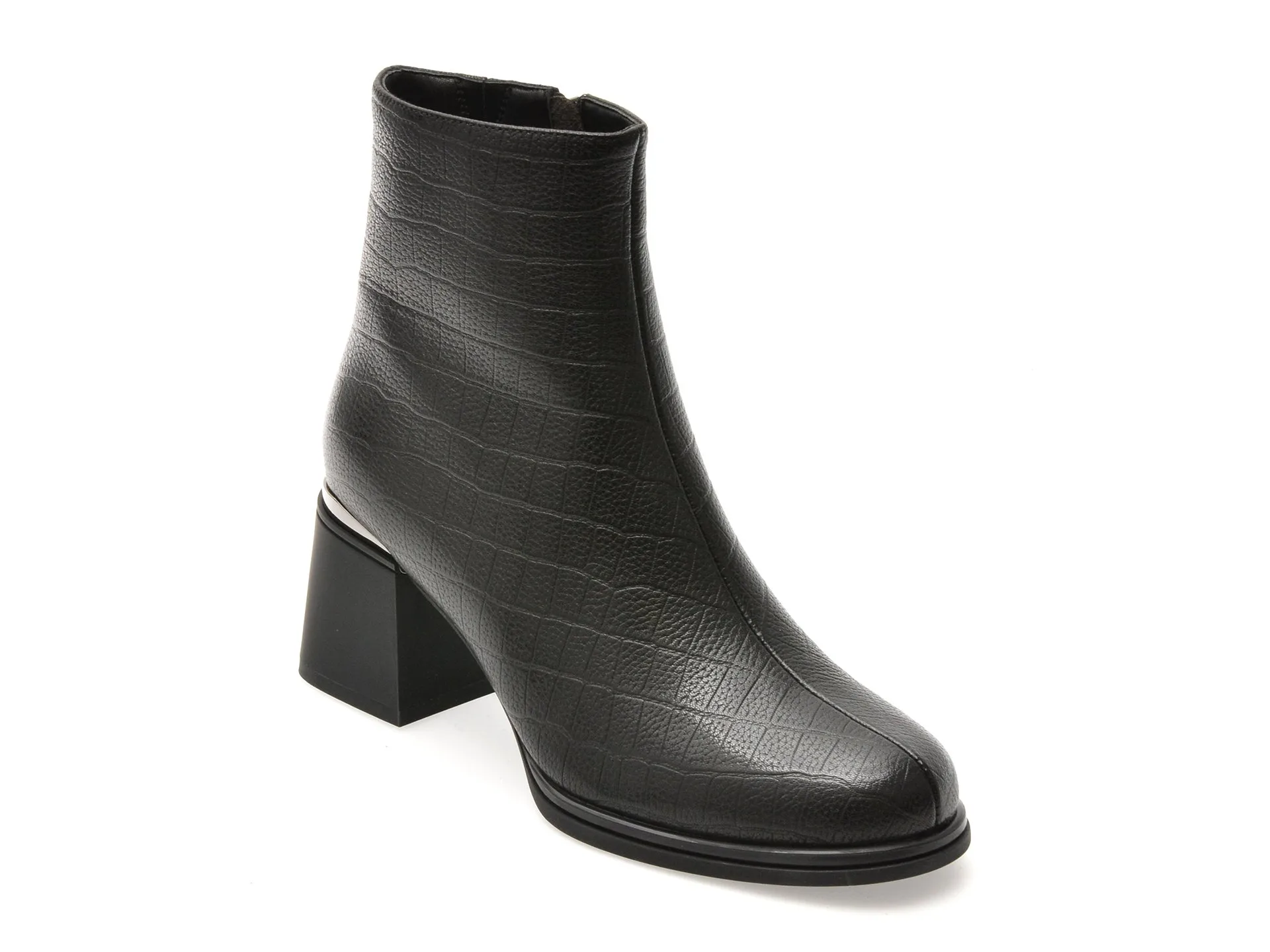 Ghete ALDO negre, W13755, din piele naturala 1 Ghete ALDO negre