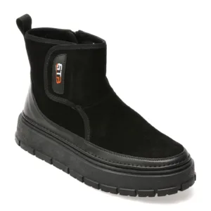 Ghete BITE THE BULLET negre