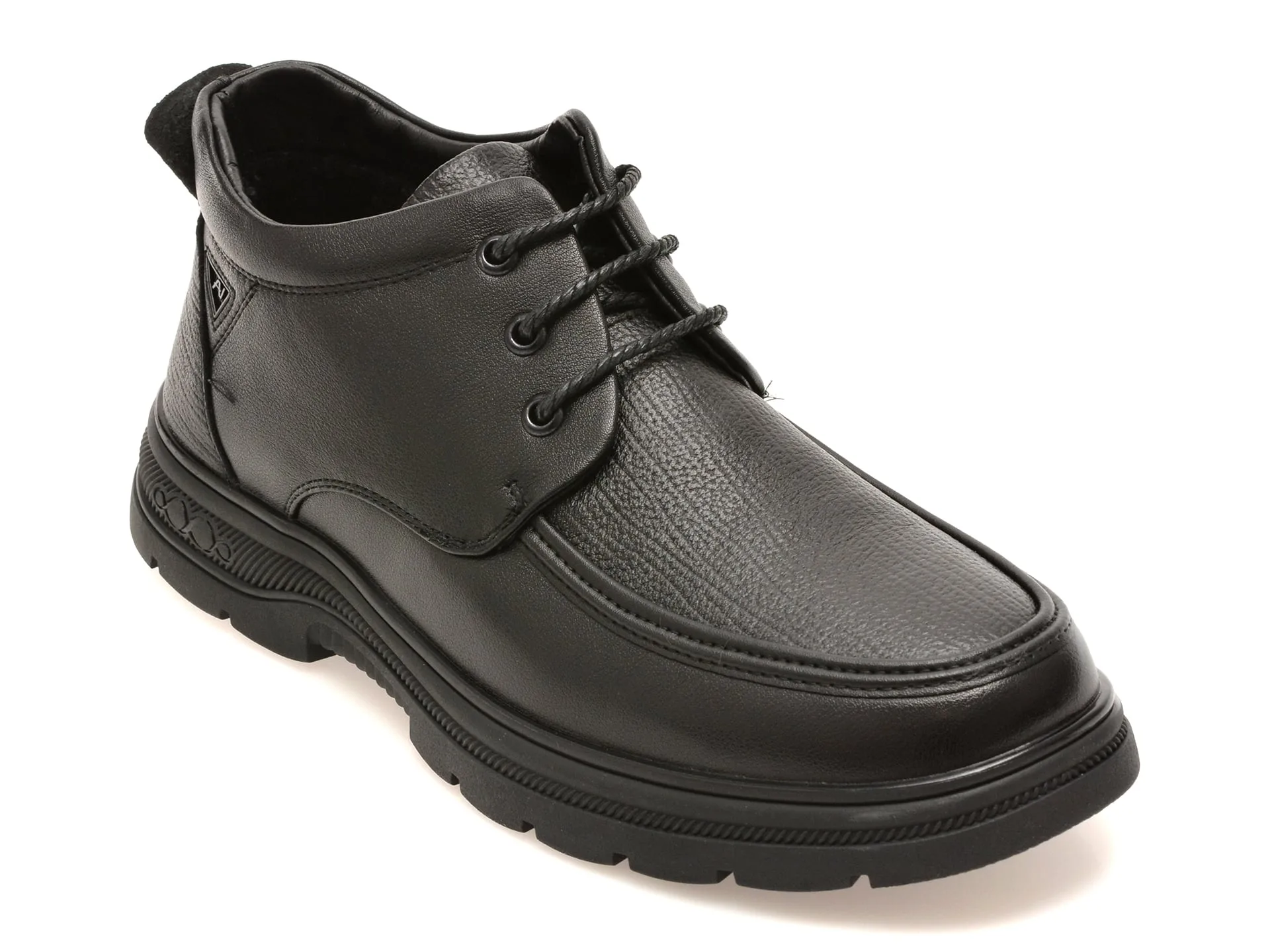 Ghete BITE THE BULLET negre, 69030, din piele naturala 1 Ghete BITE THE BULLET negre