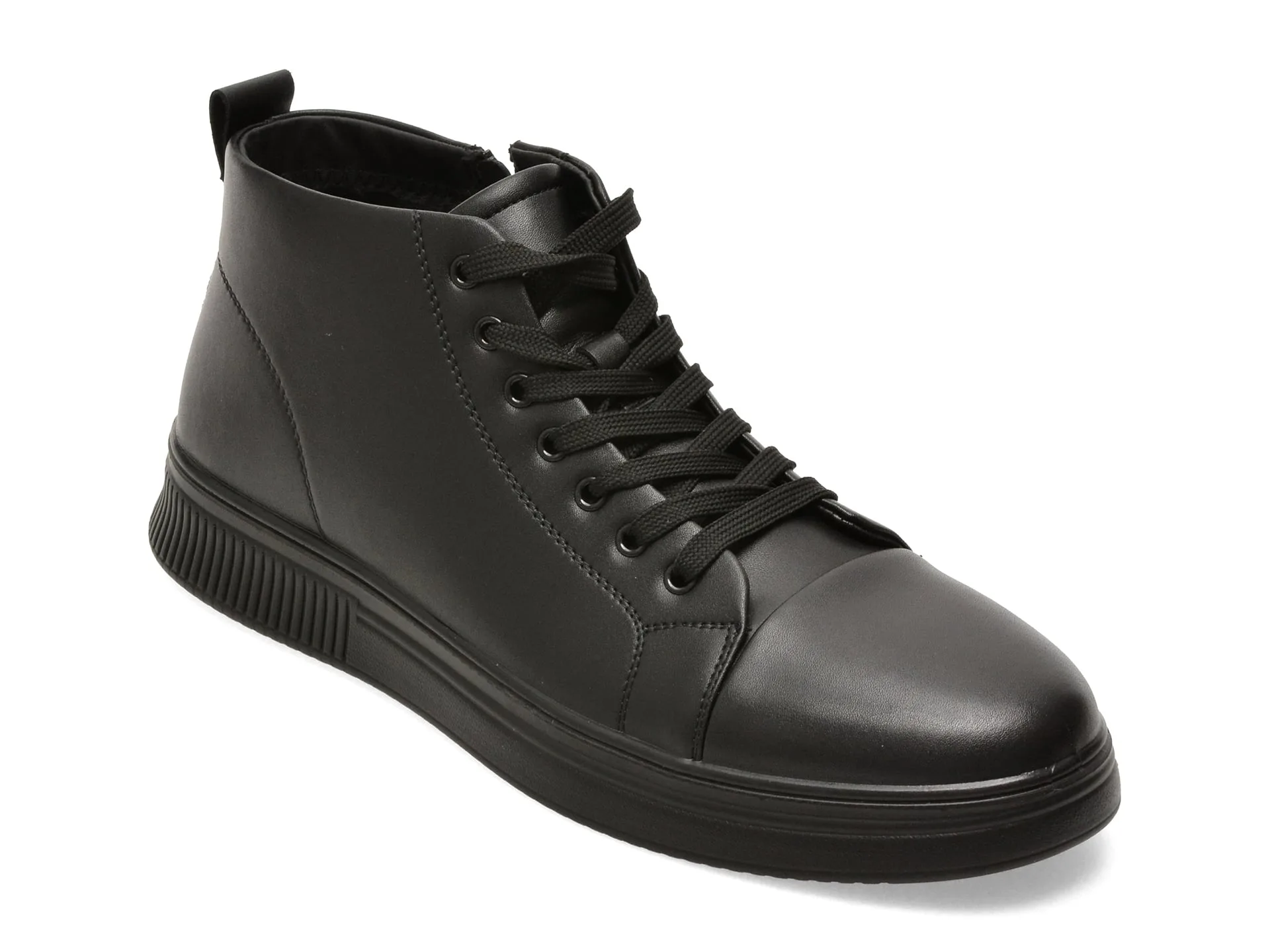 Ghete BITE THE BULLET negre, 71866, din piele naturala 1 Ghete BITE THE BULLET negre