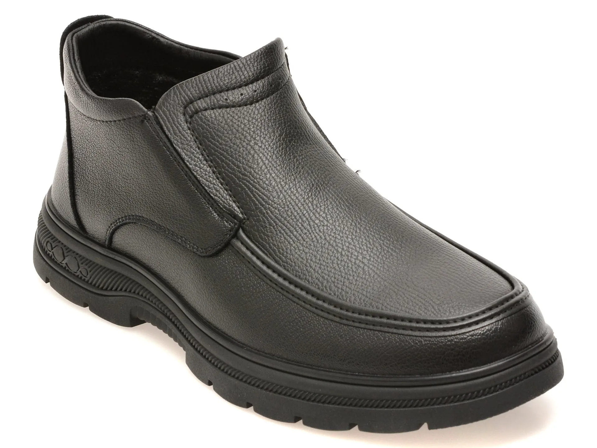 Ghete BITE THE BULLET negre, 86362, din piele naturala 1 Ghete BITE THE BULLET negre