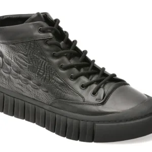 Ghete BITE THE BULLET negre