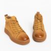 Ghete Barbati din piele naturala M30-2530-1-3 Galben | Mei