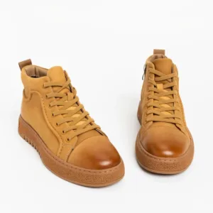 Ghete Barbati din piele naturala M30-2530-1-3 Galben | Mei
