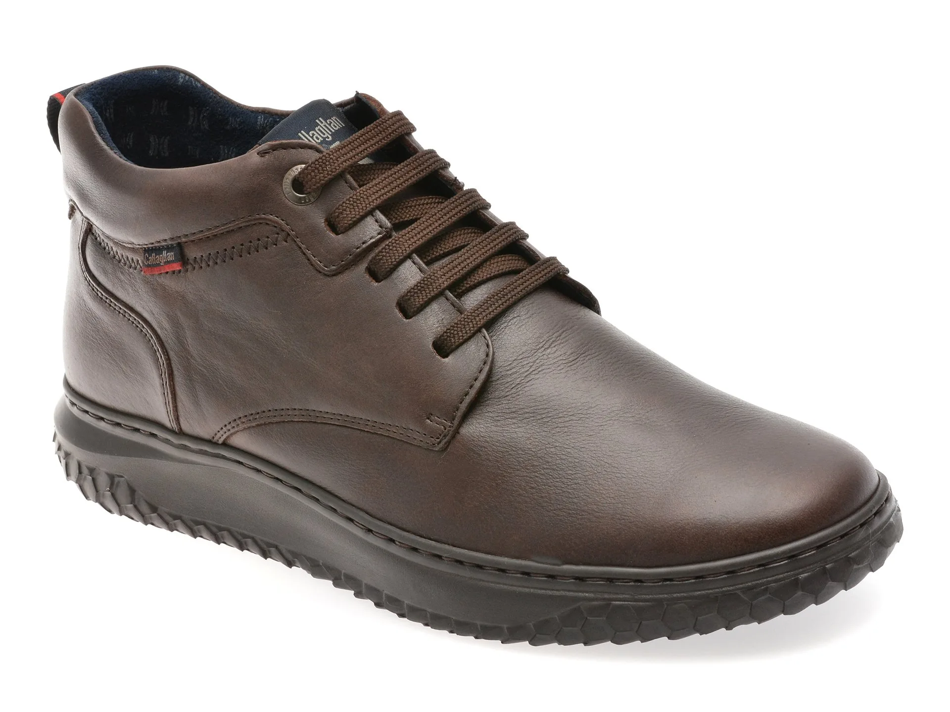 Ghete CALLAGHAN maro, 60803, din piele naturala 1 Ghete CALLAGHAN maro