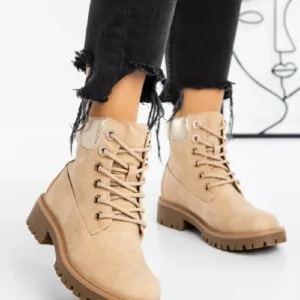 Ghete Dama 1398-PA Bej | Crystal Shoes