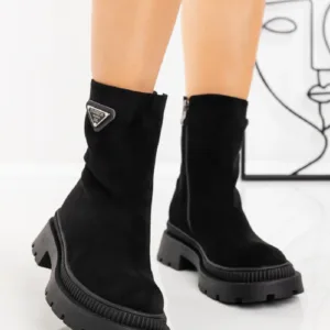 Ghete Dama 3AD52 Negru | Mei