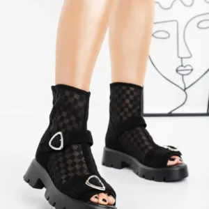 Ghete Dama 3AH55 Negru | Mei