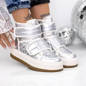 Ghete Dama 3FLM6 Argintiu | Mei