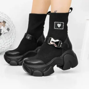 Ghete Dama 3SJN18 Negru | Mei