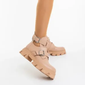 Ghete Dama BC-353 Nude | Emas