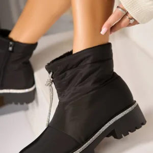 Ghete Dama Iarna Negre din Fas Carra