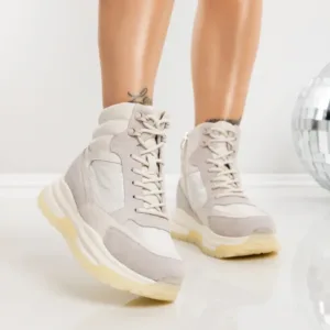 Ghete Dama YC-11093 Gri | Mei