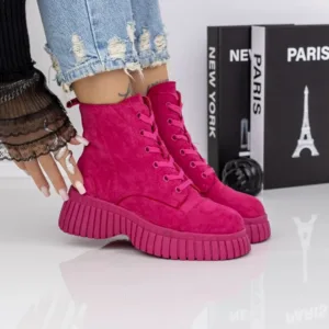 Ghete Dama cu Platforma 3AL87 Piersica | Mei
