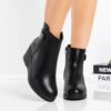 Ghete Dama cu Platforma 8528 Negru | Fashion