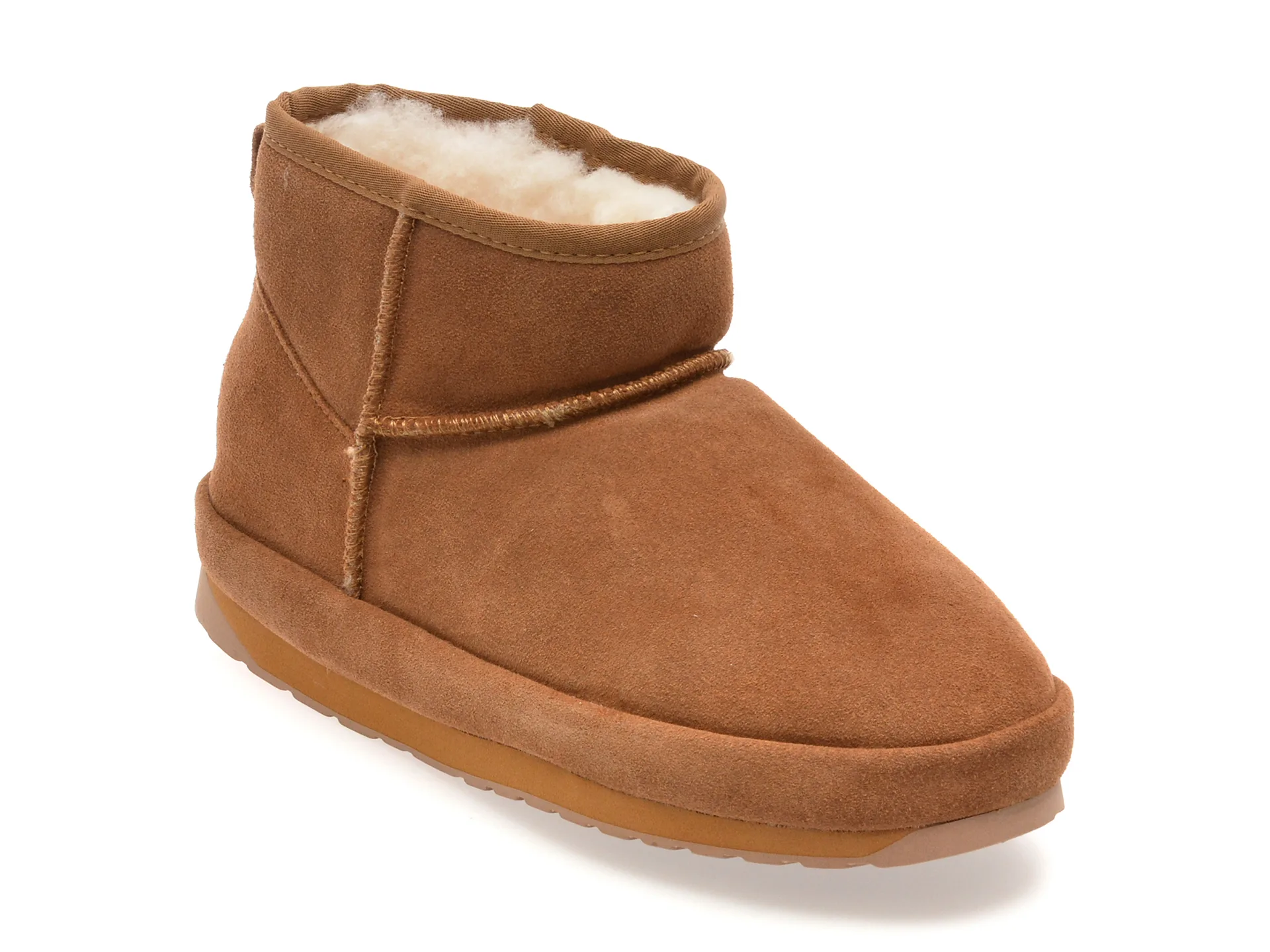 Ghete EMU maro, SIA, din piele intoarsa 1 Ghete EMU maro