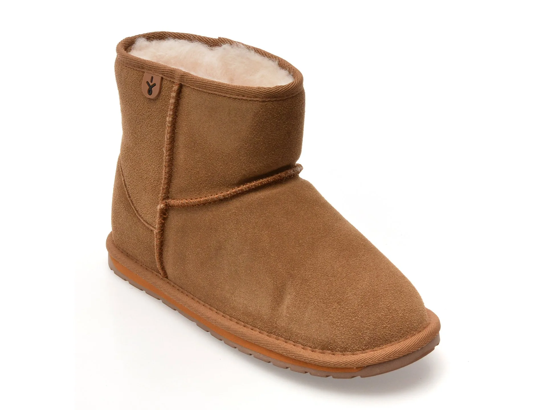 Ghete EMU maro, WALLABY MINI, din piele intoarsa 1 Ghete EMU maro