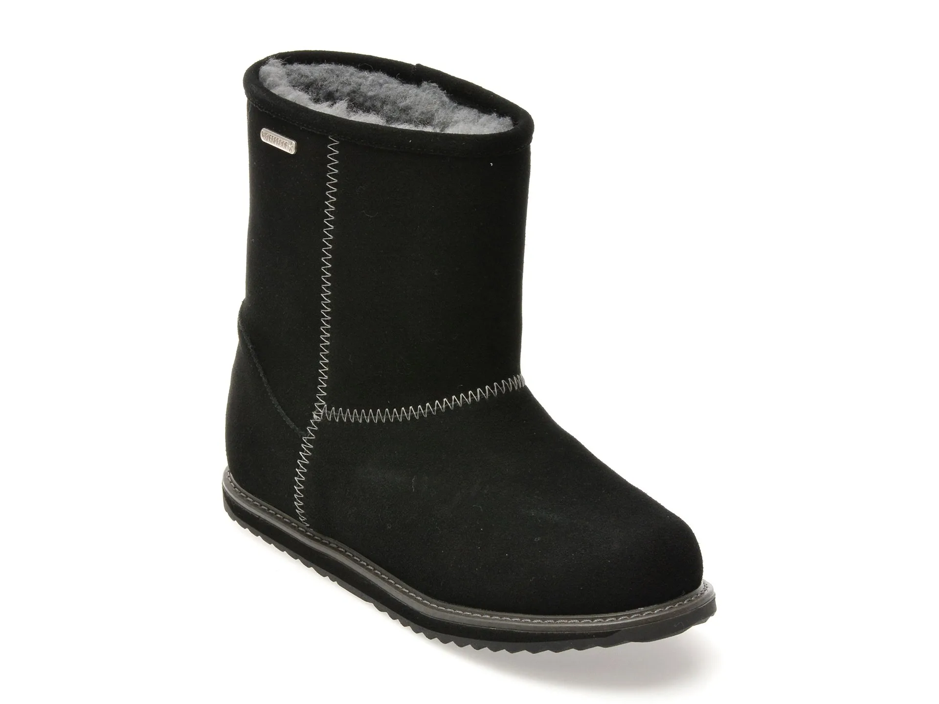 Ghete EMU negre, BRUMBY LO TEENS 2.0, din piele intoarsa 1 Ghete EMU negre