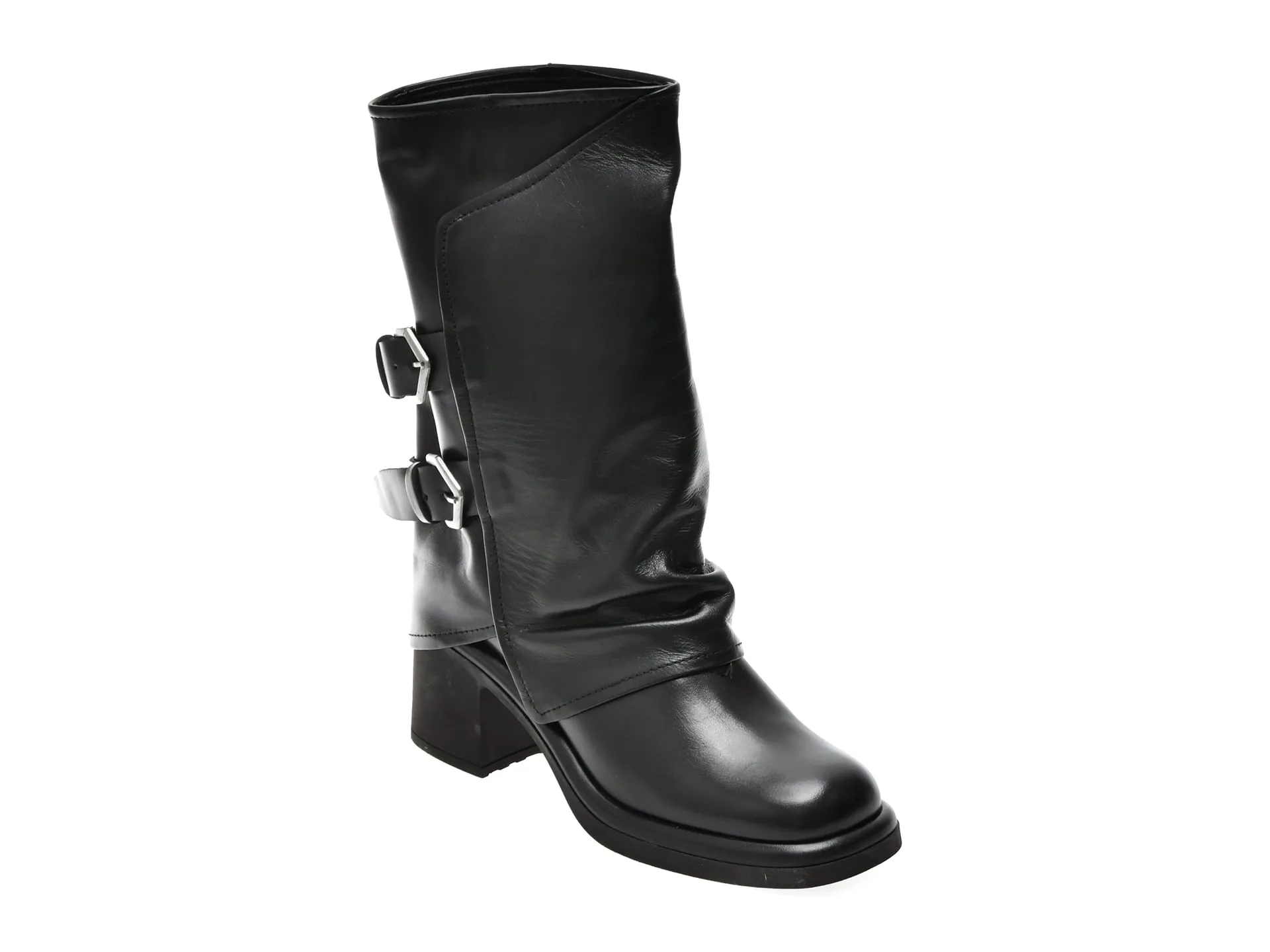 Ghete EPICA negre, 3471290, din piele naturala 1 Ghete EPICA negre