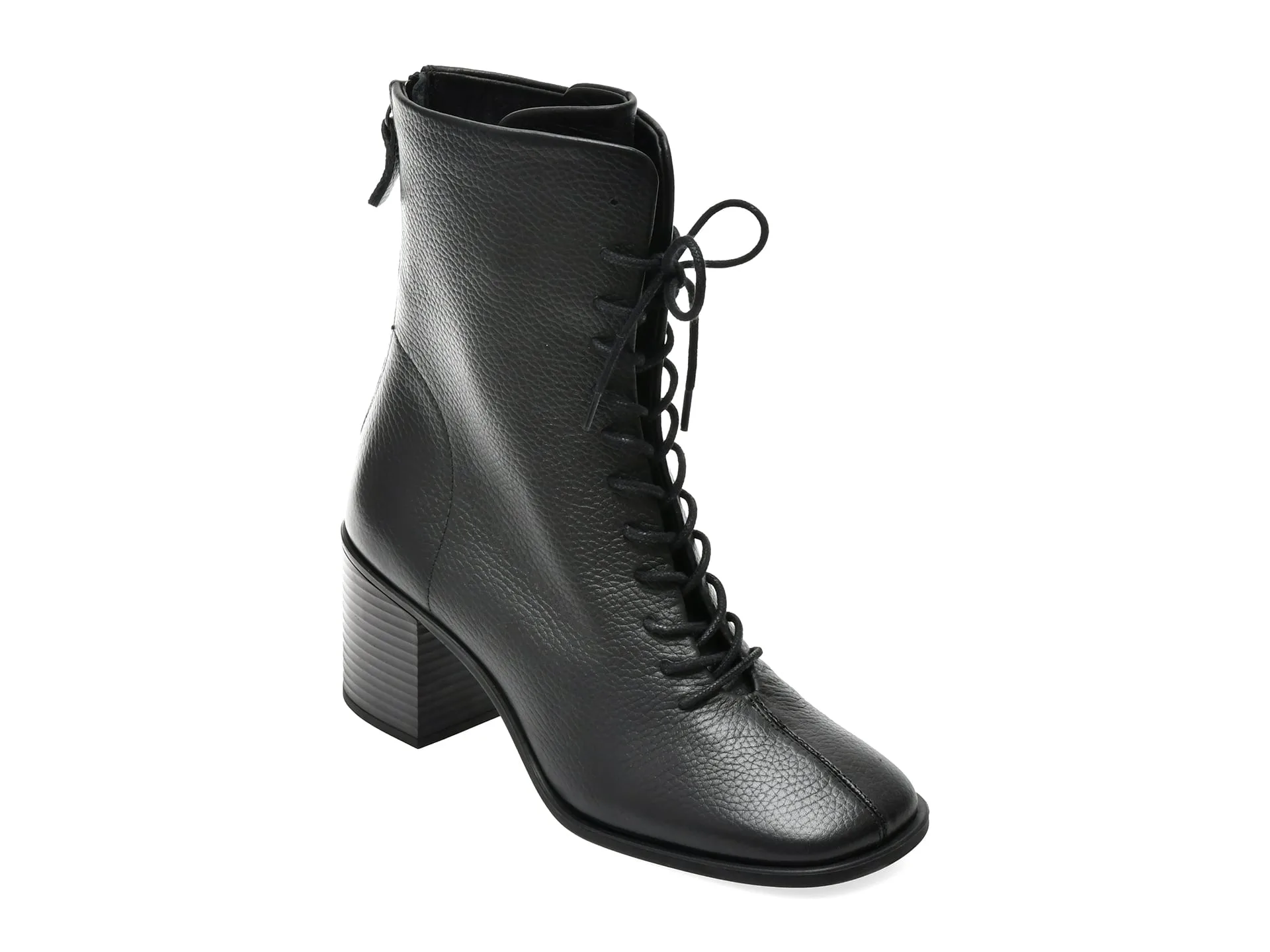 Ghete EPICA negre, 5008092, din piele naturala 1 Ghete EPICA negre