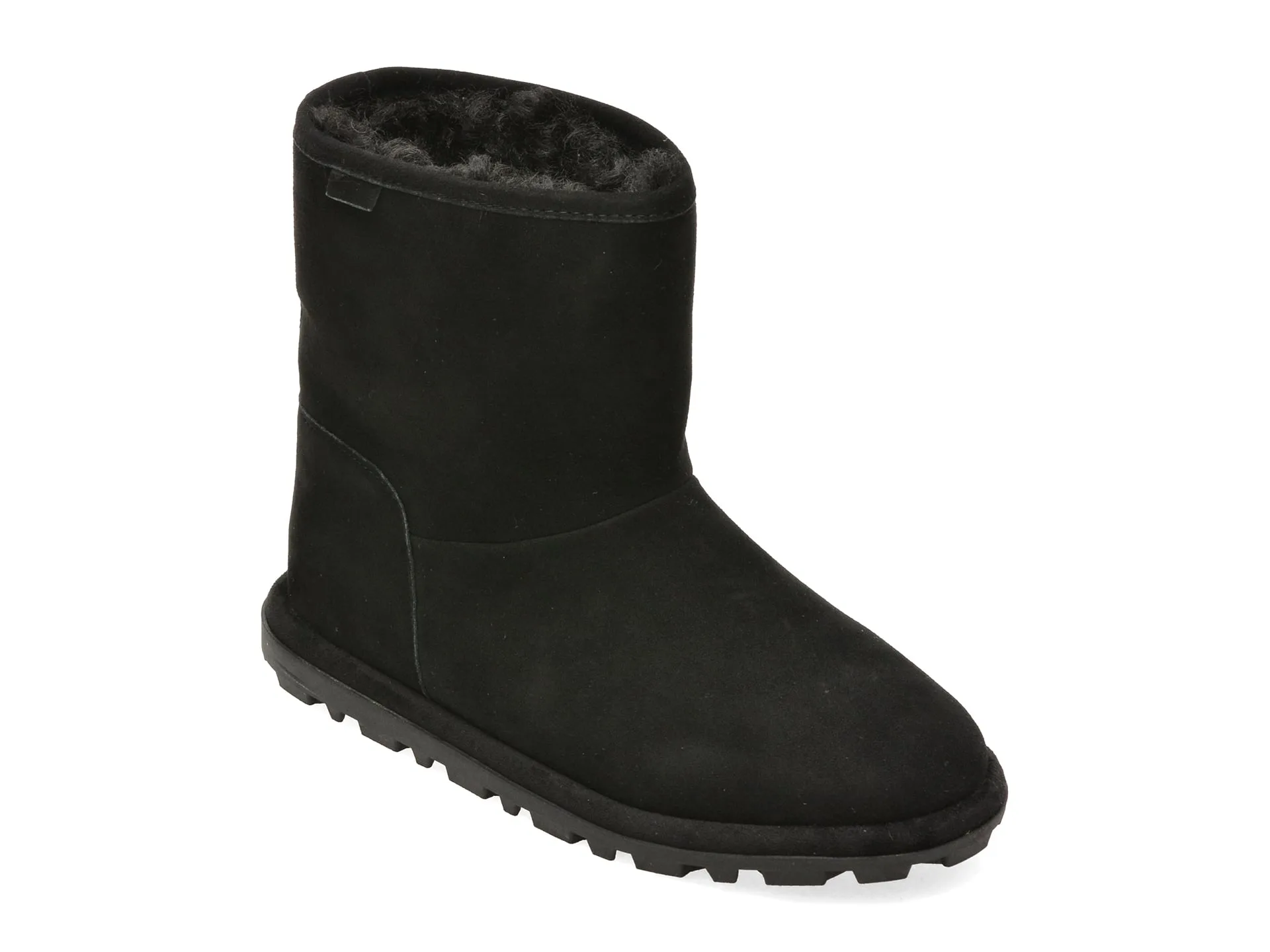 Ghete EPICA negre, 5012, din piele intoarsa 1 Ghete EPICA negre