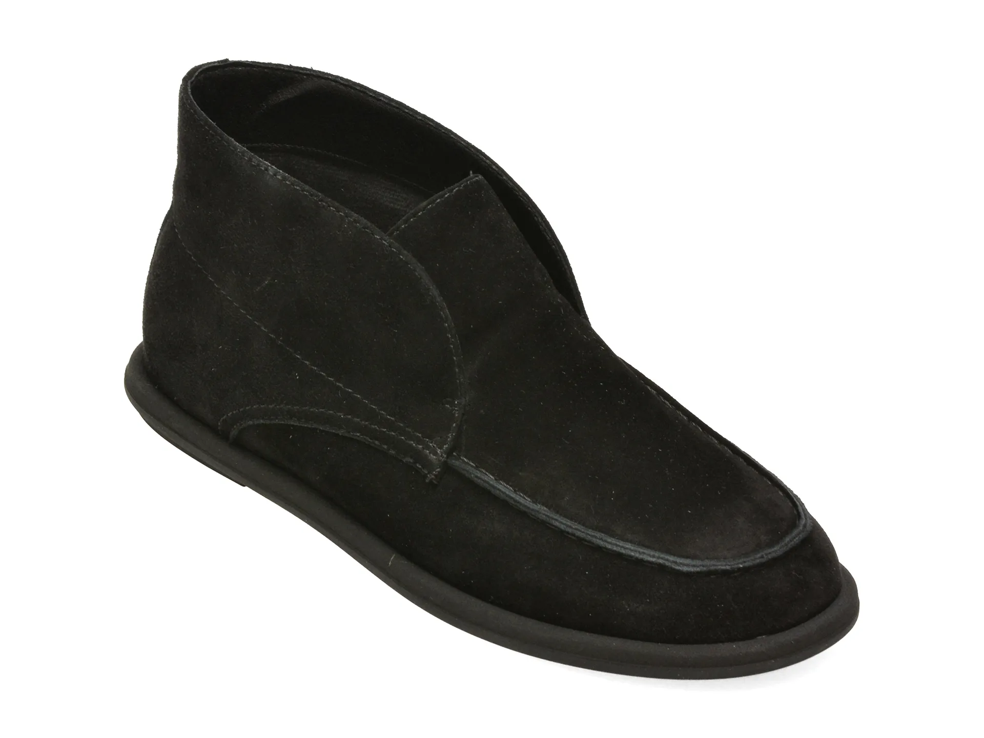 Ghete EPICA negre, 57086, din piele intoarsa 1 Ghete EPICA negre
