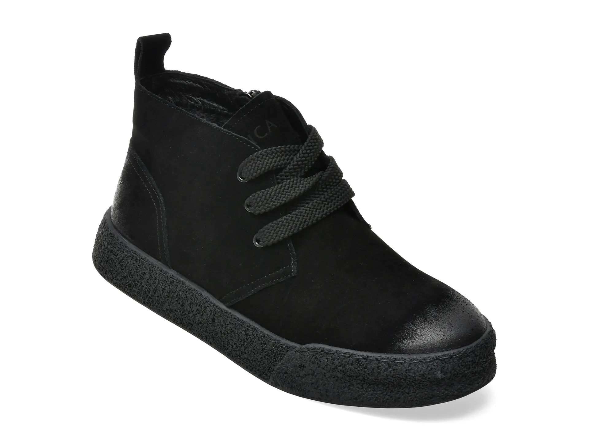 Ghete EPICA negre, 59500, din piele intoarsa 1 Ghete EPICA negre