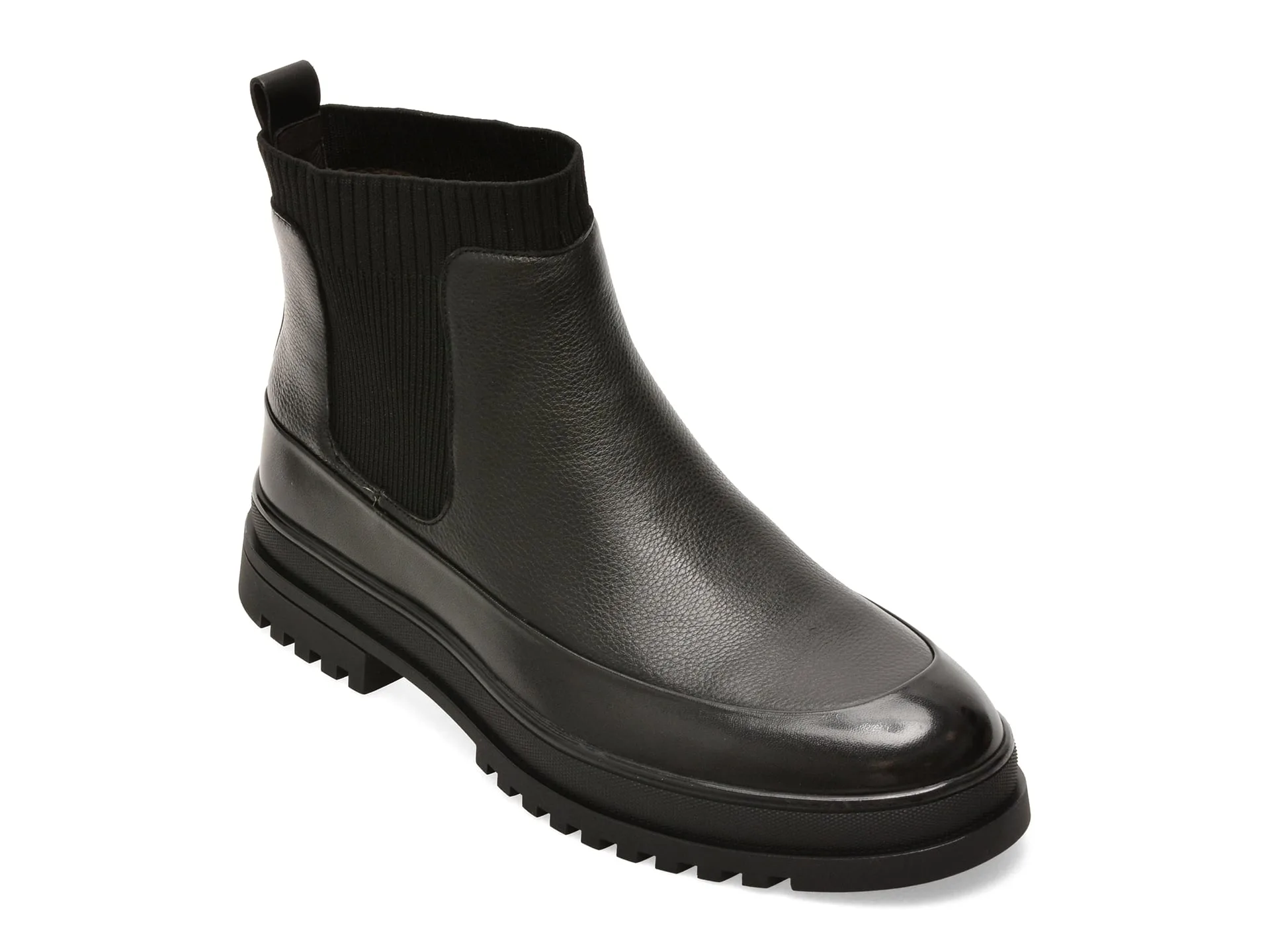 Ghete EPICA negre, 81210, din piele naturala 1 Ghete EPICA negre