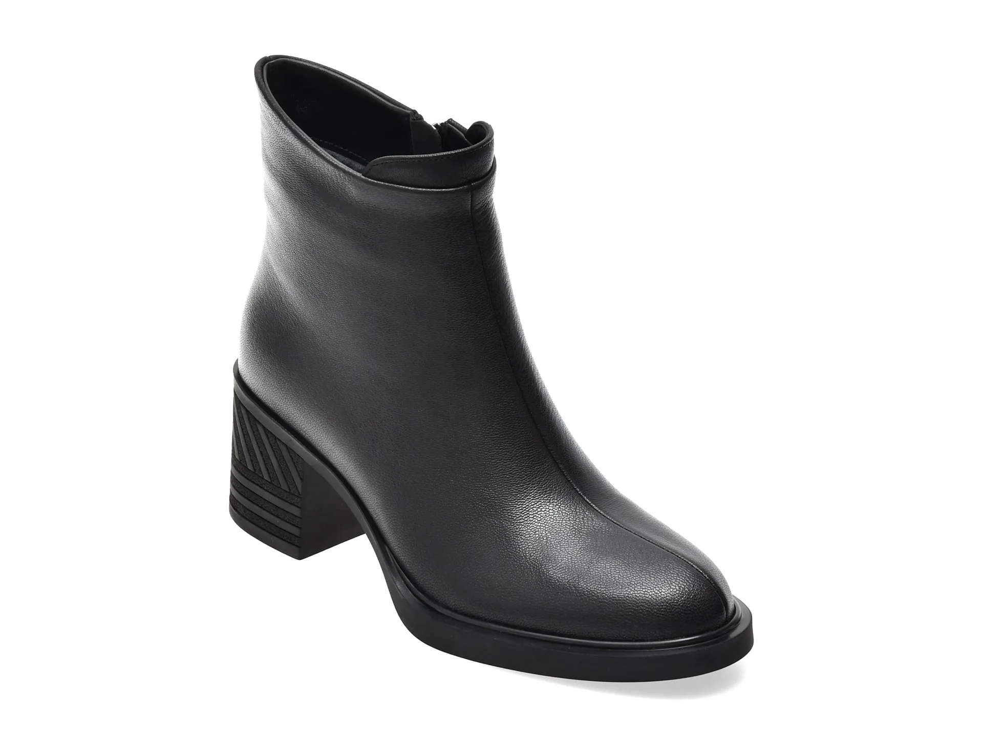 Ghete EPICA negre, AY2836, din piele naturala 1 Ghete EPICA negre