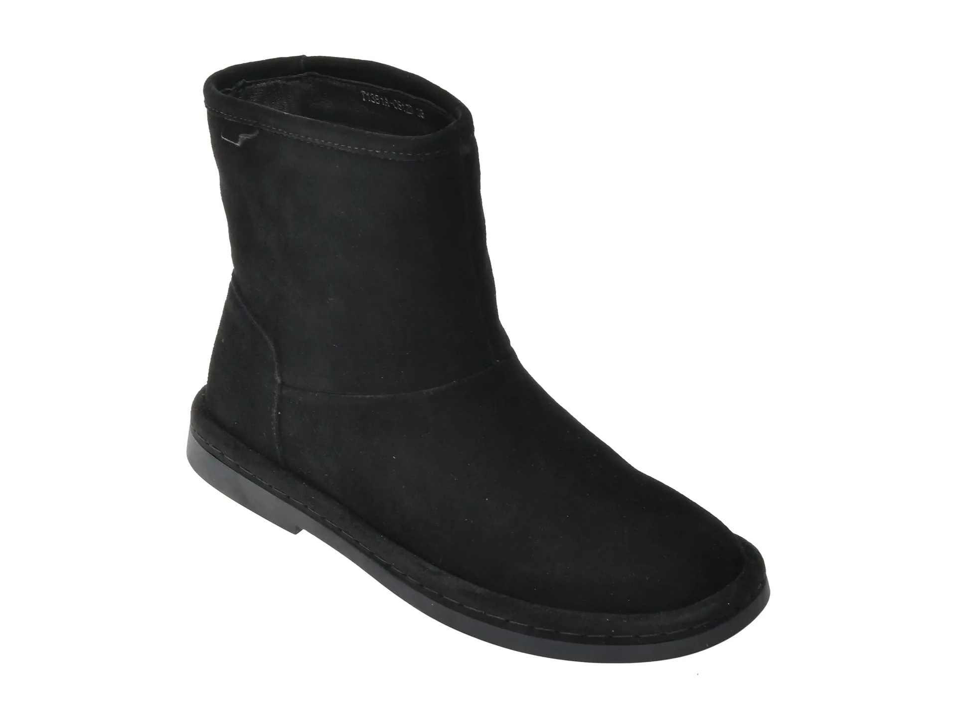 Ghete EPICA negre, T1381, din piele intoarsa 1 Ghete EPICA negre