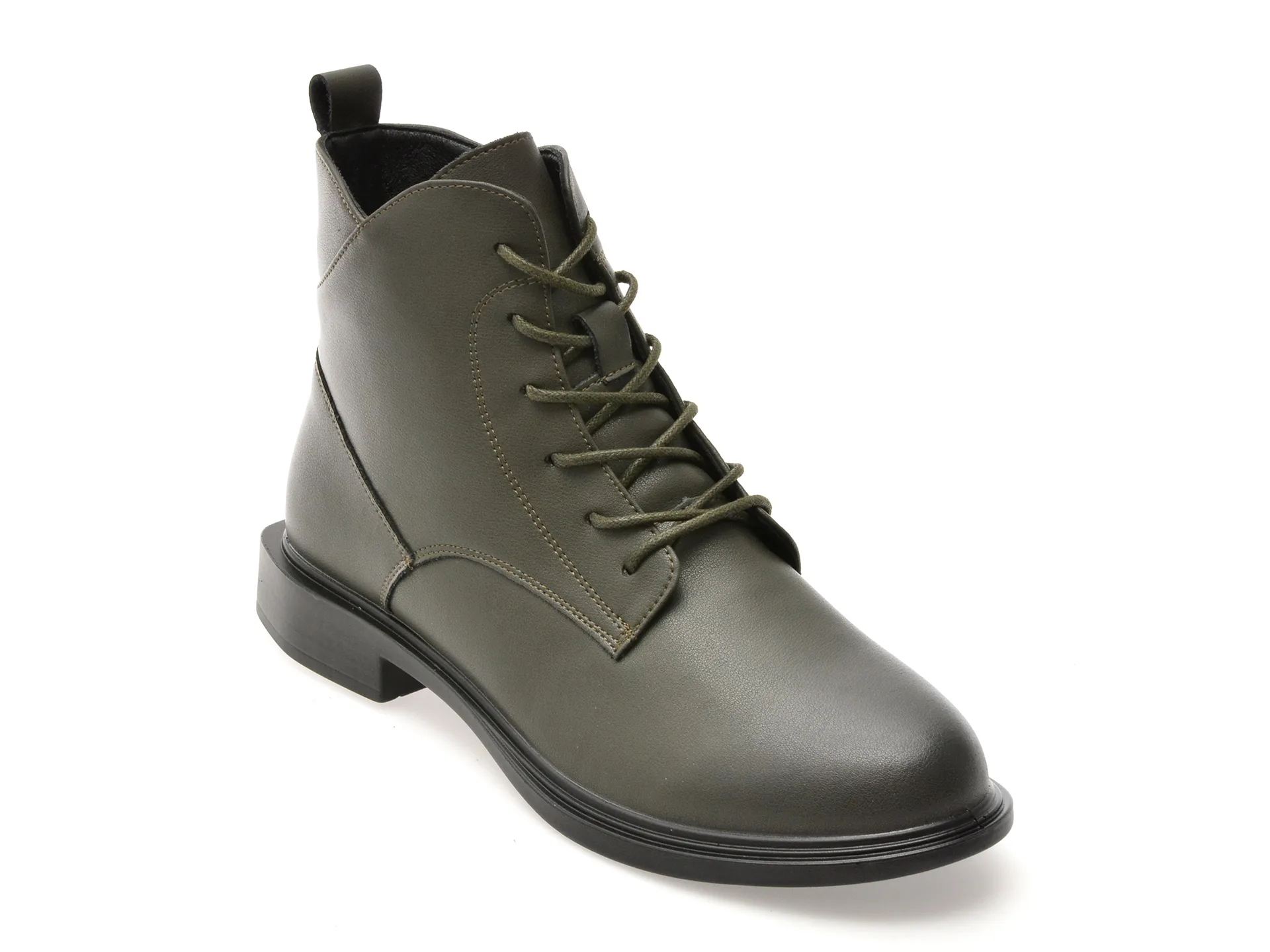 Ghete FLAVIA PASSINI kaki, 52, din piele naturala 1 Ghete FLAVIA PASSINI kaki