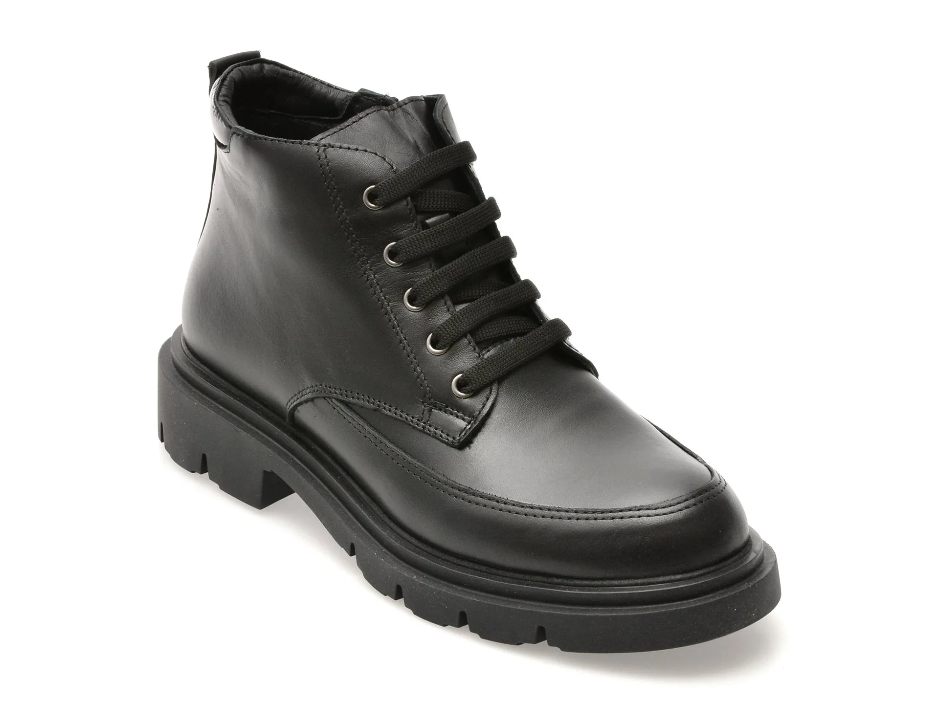 Ghete FLAVIA PASSINI negre, 1001SXX, din piele naturala 1 Ghete FLAVIA PASSINI negre