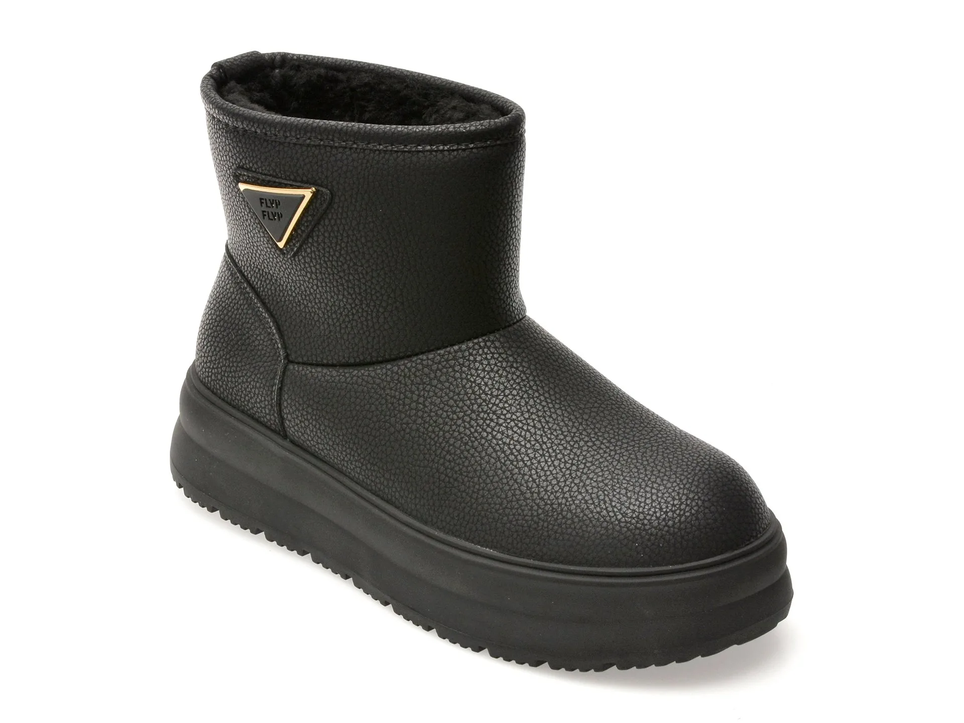 Ghete FLAVIA PASSINI negre, 1112, din piele naturala 1 Ghete FLAVIA PASSINI negre