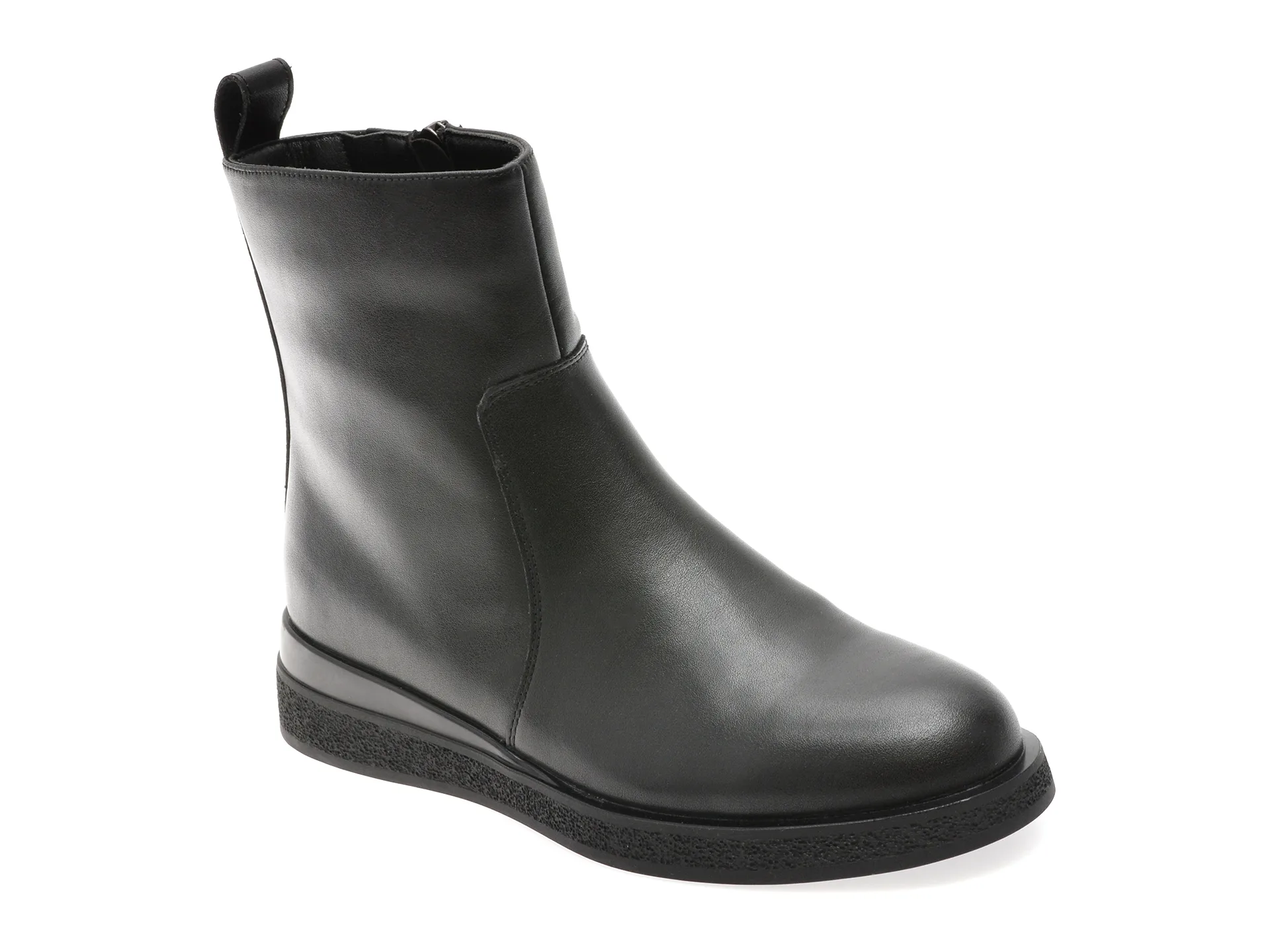 Ghete FLAVIA PASSINI negre, 13181, din piele naturala 1 Ghete FLAVIA PASSINI negre