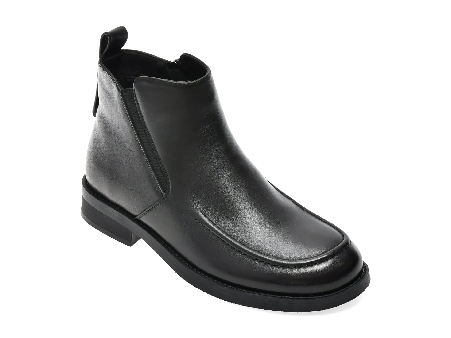 Ghete FLAVIA PASSINI negre, 1566C55, din piele naturala 1 Ghete FLAVIA PASSINI negre