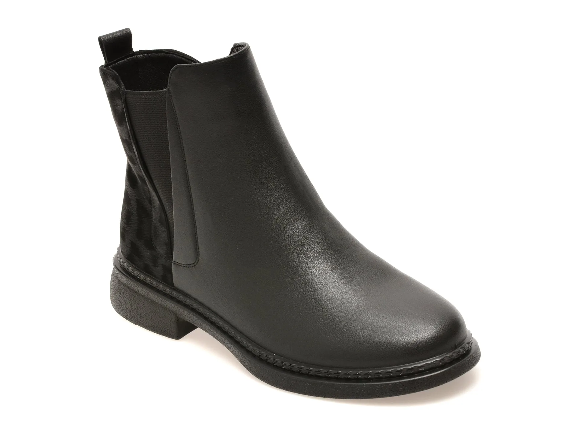 Ghete FLAVIA PASSINI negre, 223732, din piele naturala 1 Ghete FLAVIA PASSINI negre