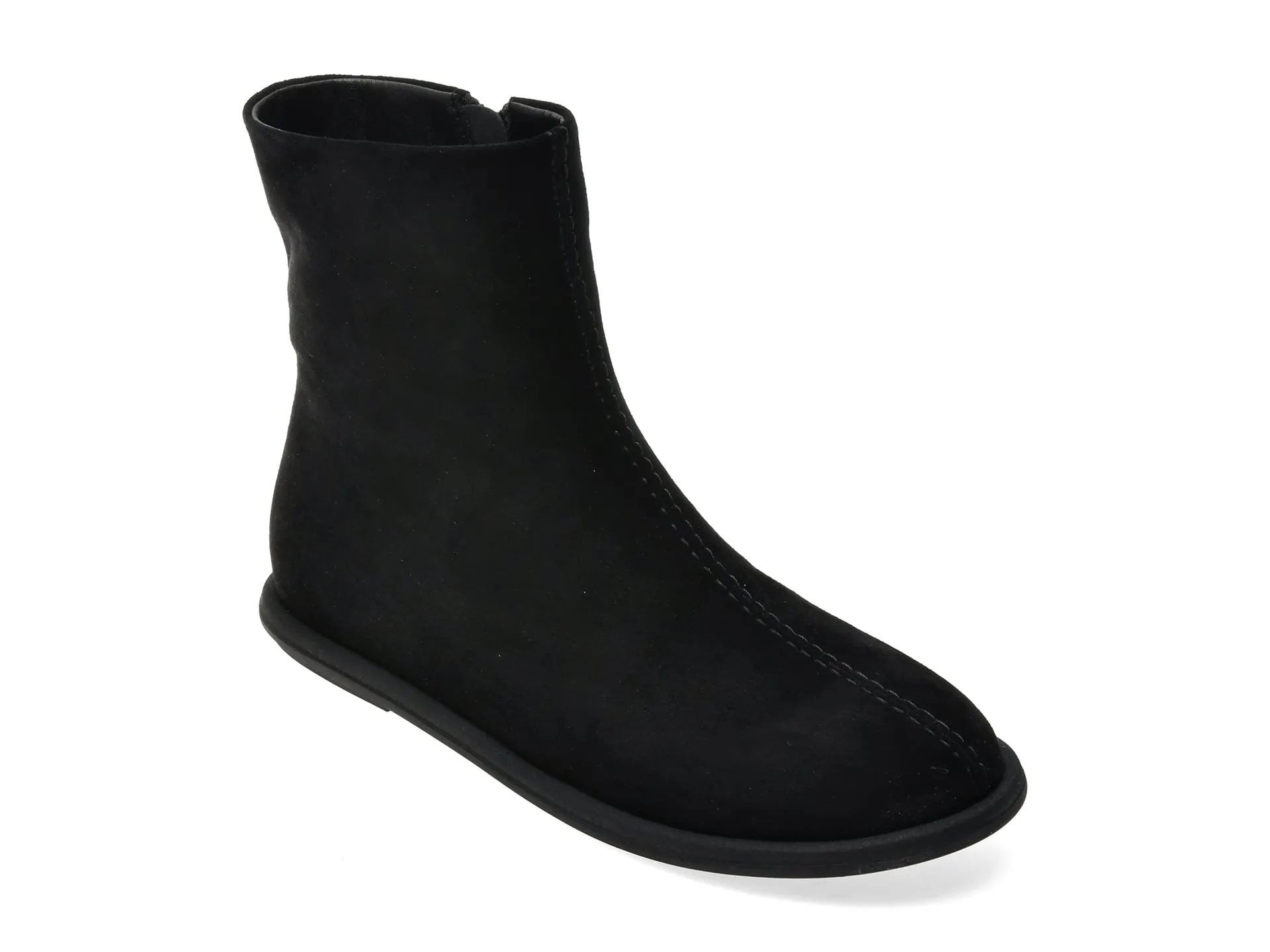 Ghete FLAVIA PASSINI negre, 39447, din piele intoarsa 1 Ghete FLAVIA PASSINI negre