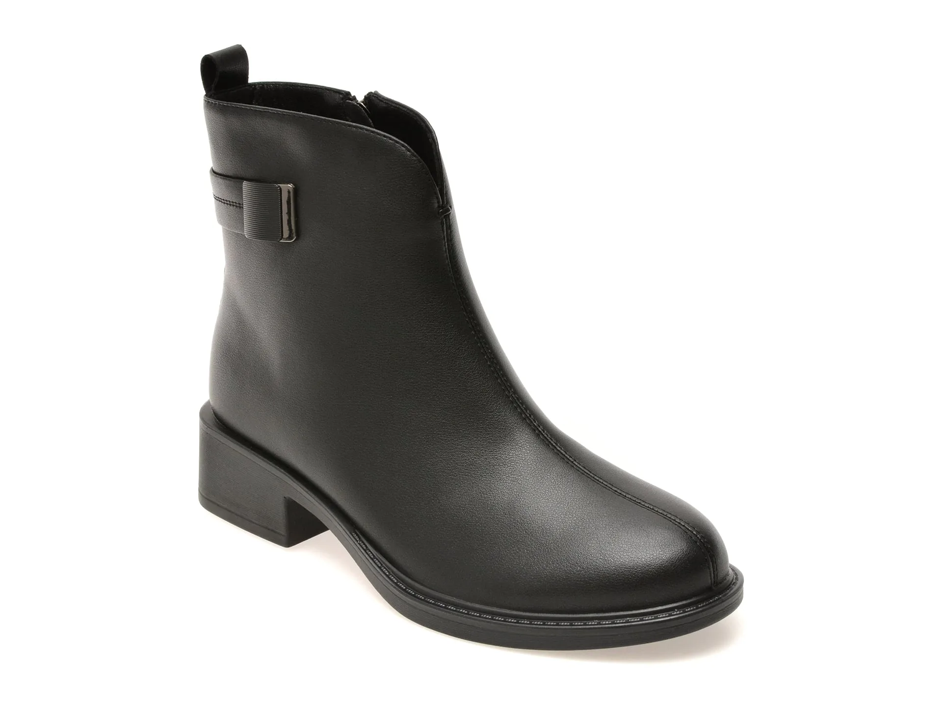 Ghete FLAVIA PASSINI negre, 5213191, din piele naturala 1 Ghete FLAVIA PASSINI negre