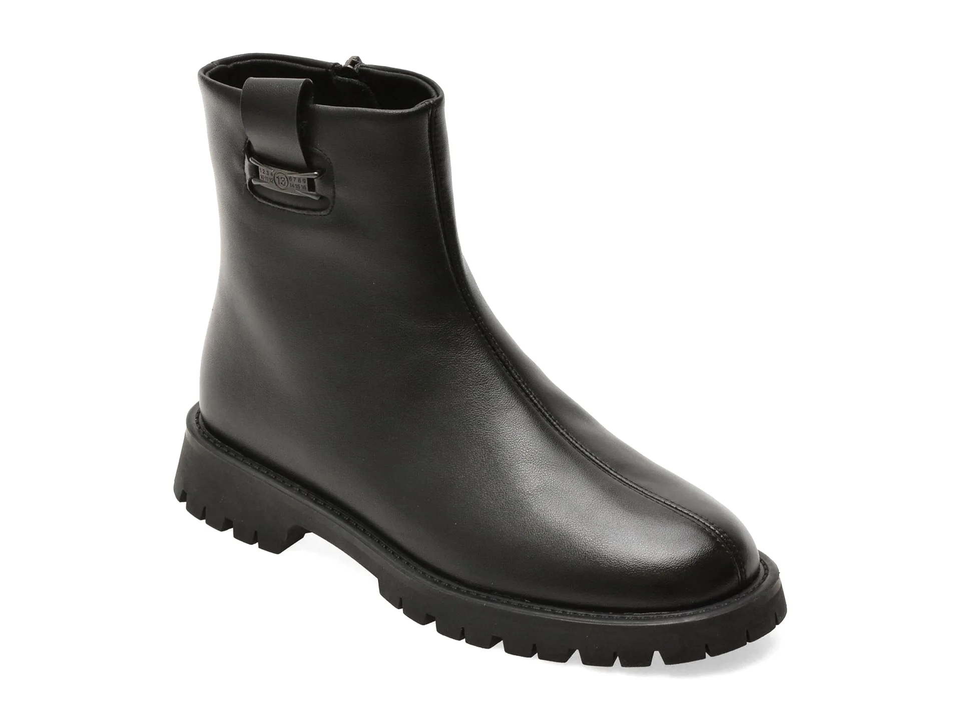 Ghete FLAVIA PASSINI negre, 7059, din piele naturala 1 Ghete FLAVIA PASSINI negre