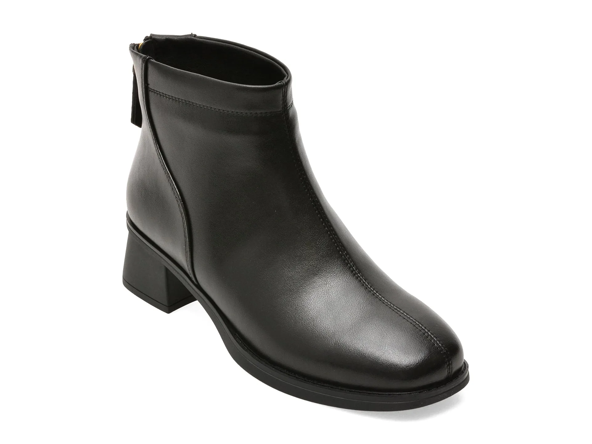 Ghete FLAVIA PASSINI negre, 85100, din piele naturala 1 Ghete FLAVIA PASSINI negre