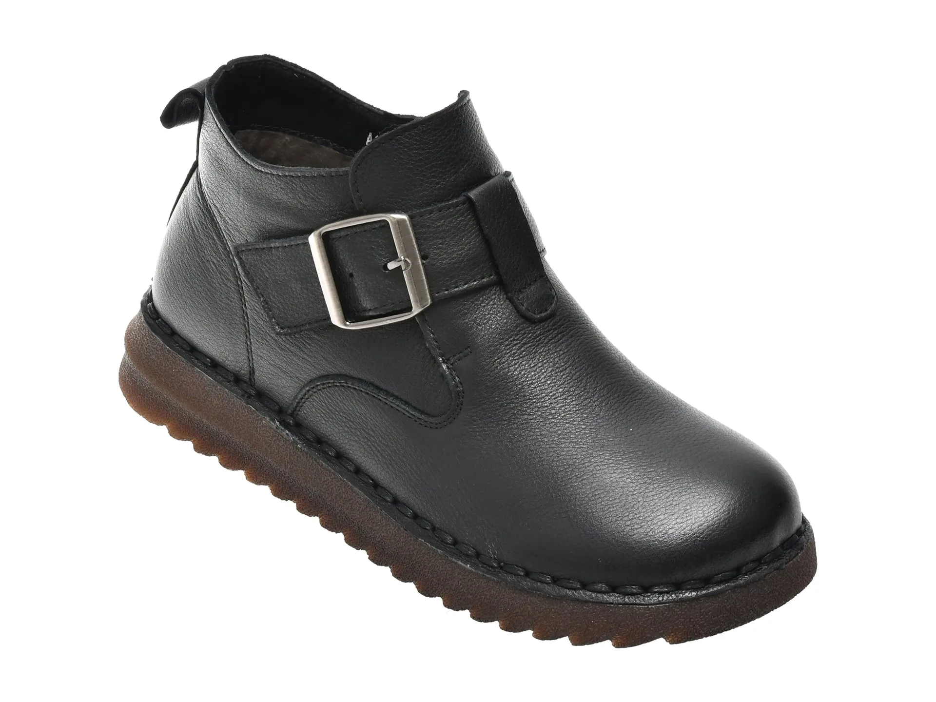 Ghete FLAVIA PASSINI negre, A12232, din piele naturala 1 Ghete FLAVIA PASSINI negre