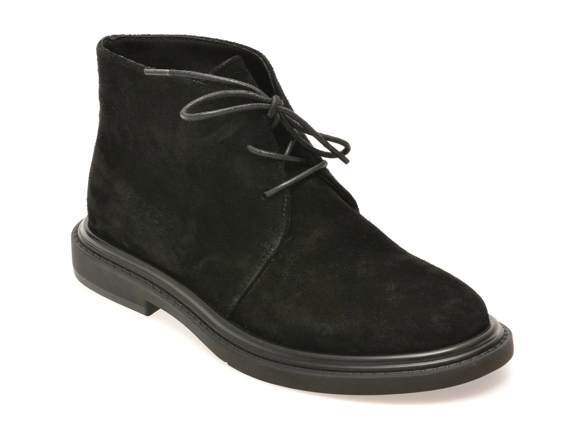 Ghete FLAVIA PASSINI negre, AC6158, din piele intoarsa 1 Ghete FLAVIA PASSINI negre