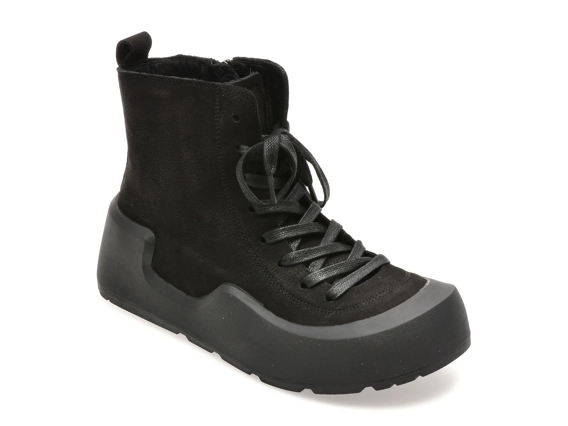 Ghete FLAVIA PASSINI negre, X003, din piele naturala 1 Ghete FLAVIA PASSINI negre