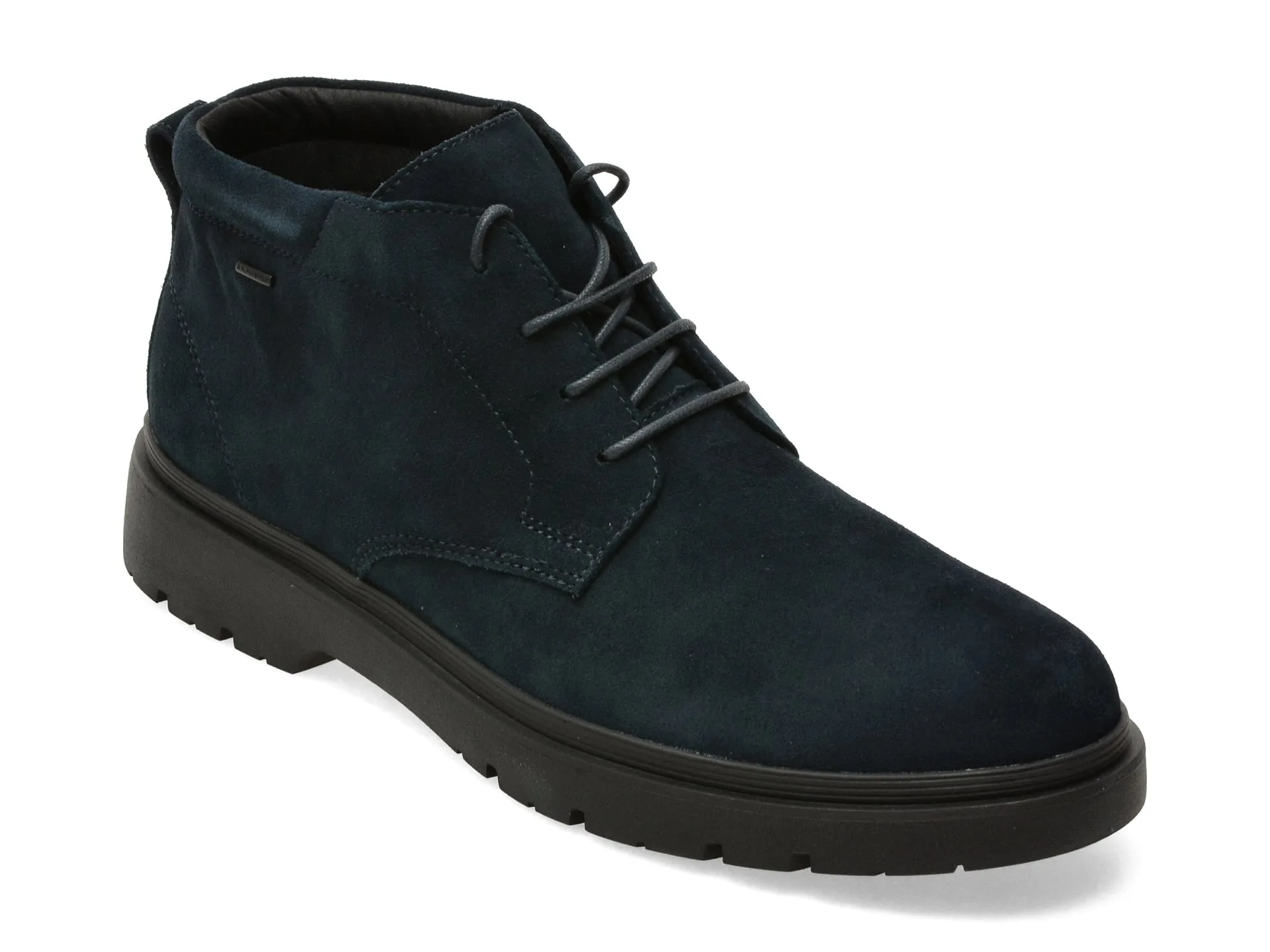 Ghete GEOX bleumarin, U46HND, din piele intoarsa 1 Ghete GEOX bleumarin