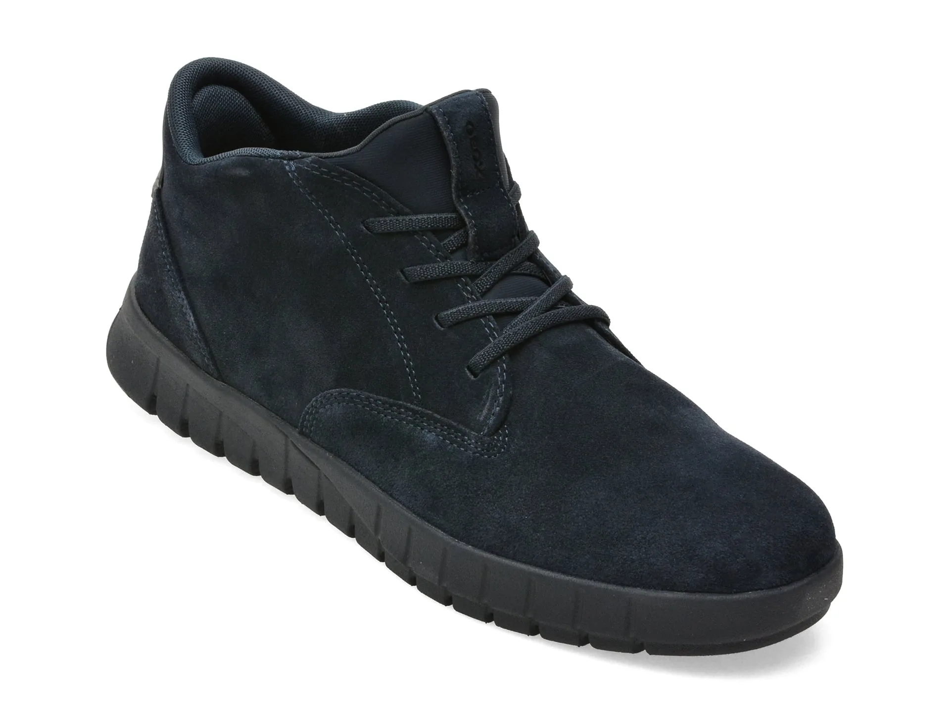 Ghete GEOX bleumarin, U56MAB, din piele intoarsa 1 Ghete GEOX bleumarin