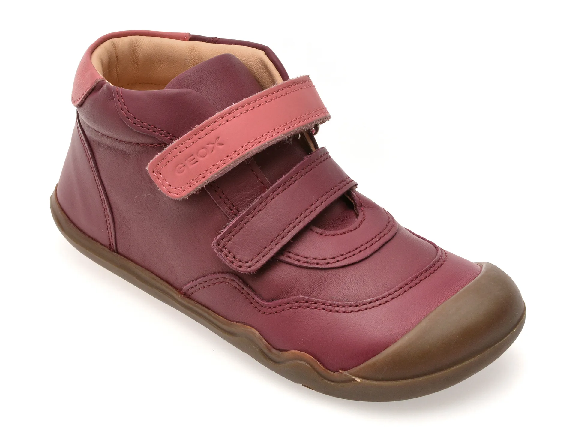 Ghete GEOX mov, B5663C, din piele naturala 1 Ghete GEOX mov