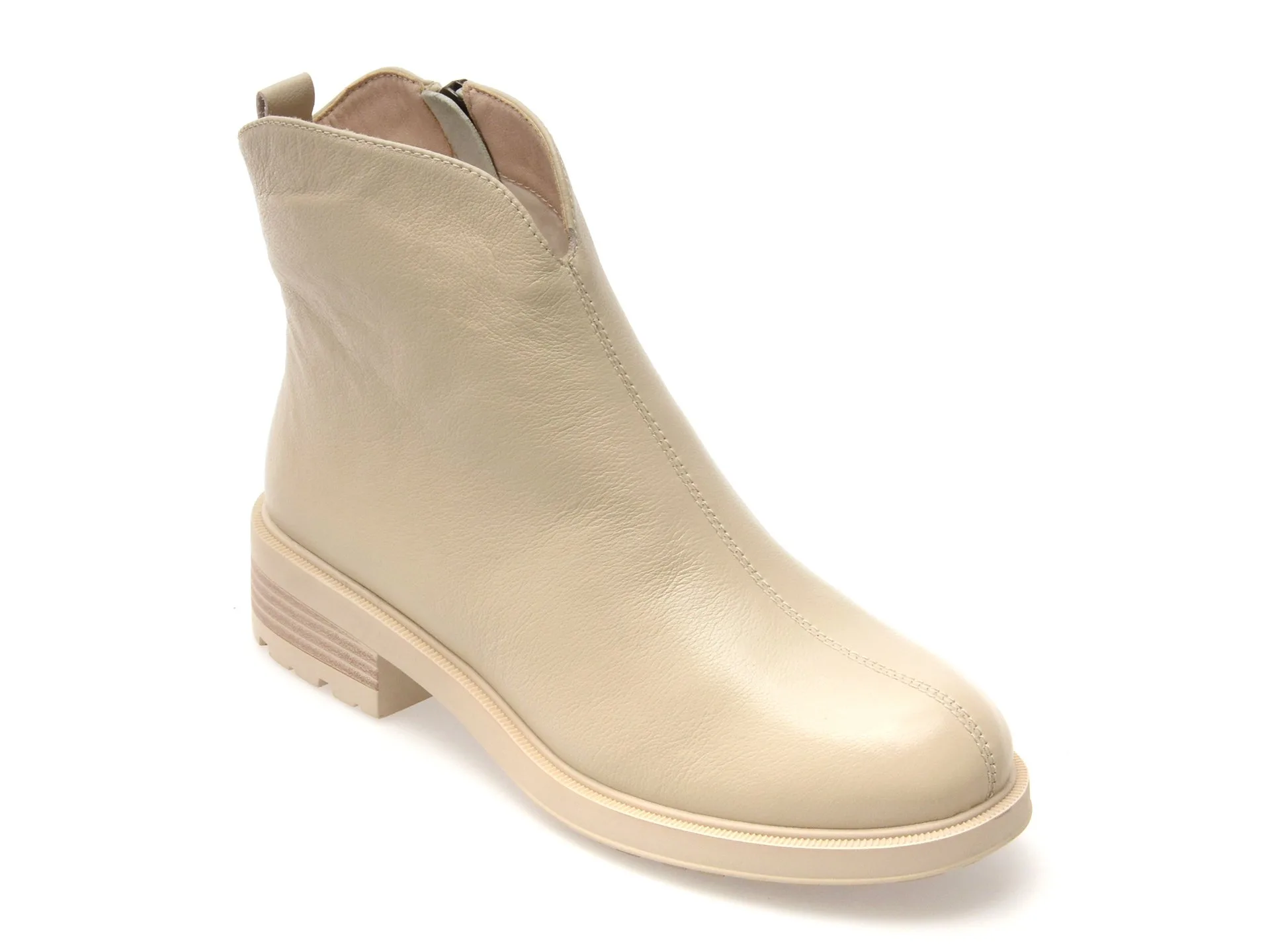 Ghete GRYXX bej, X2117, din piele naturala 1 Ghete GRYXX bej