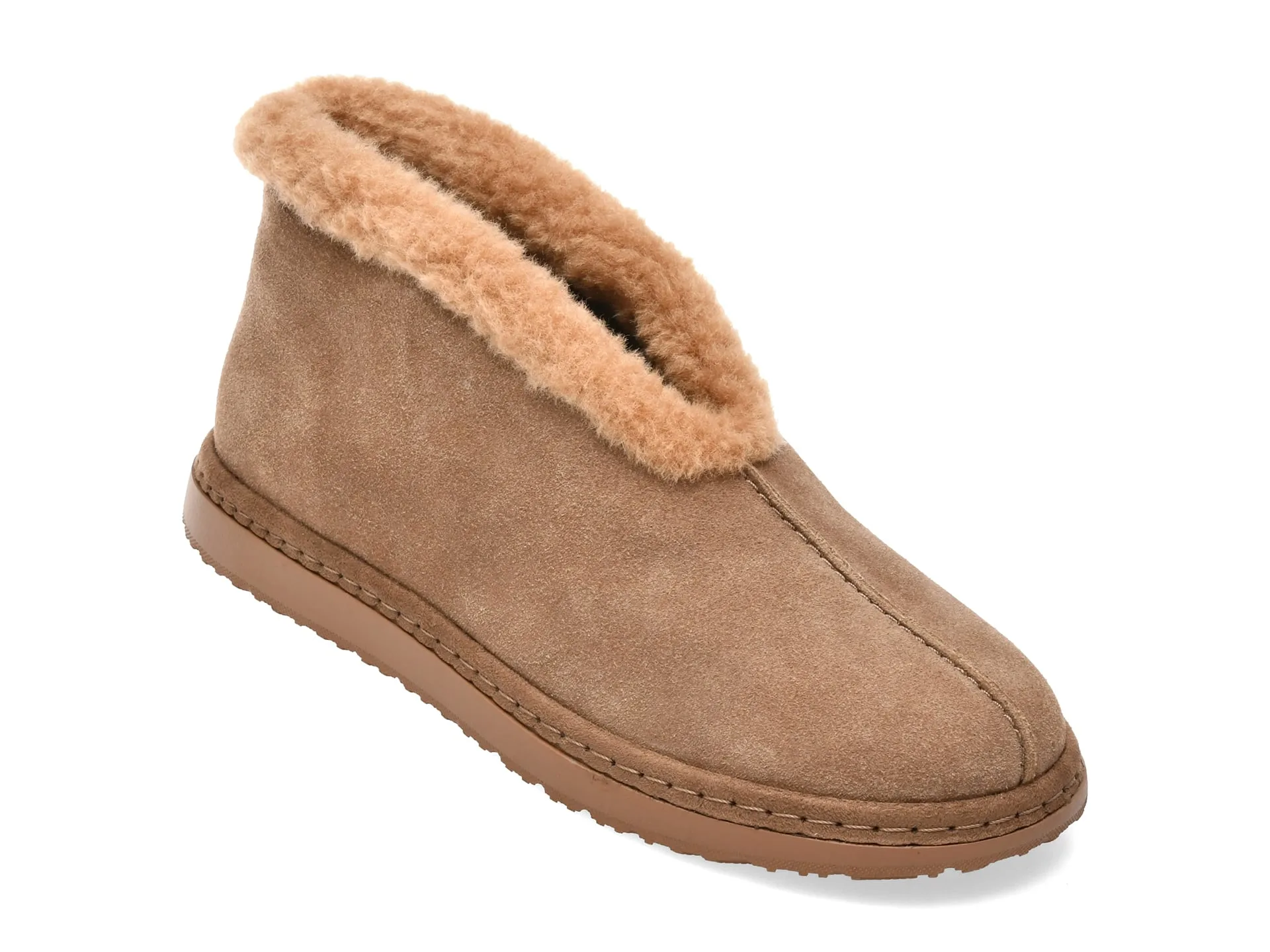 Ghete GRYXX gri, 10089K, din piele intoarsa 1 Ghete GRYXX gri